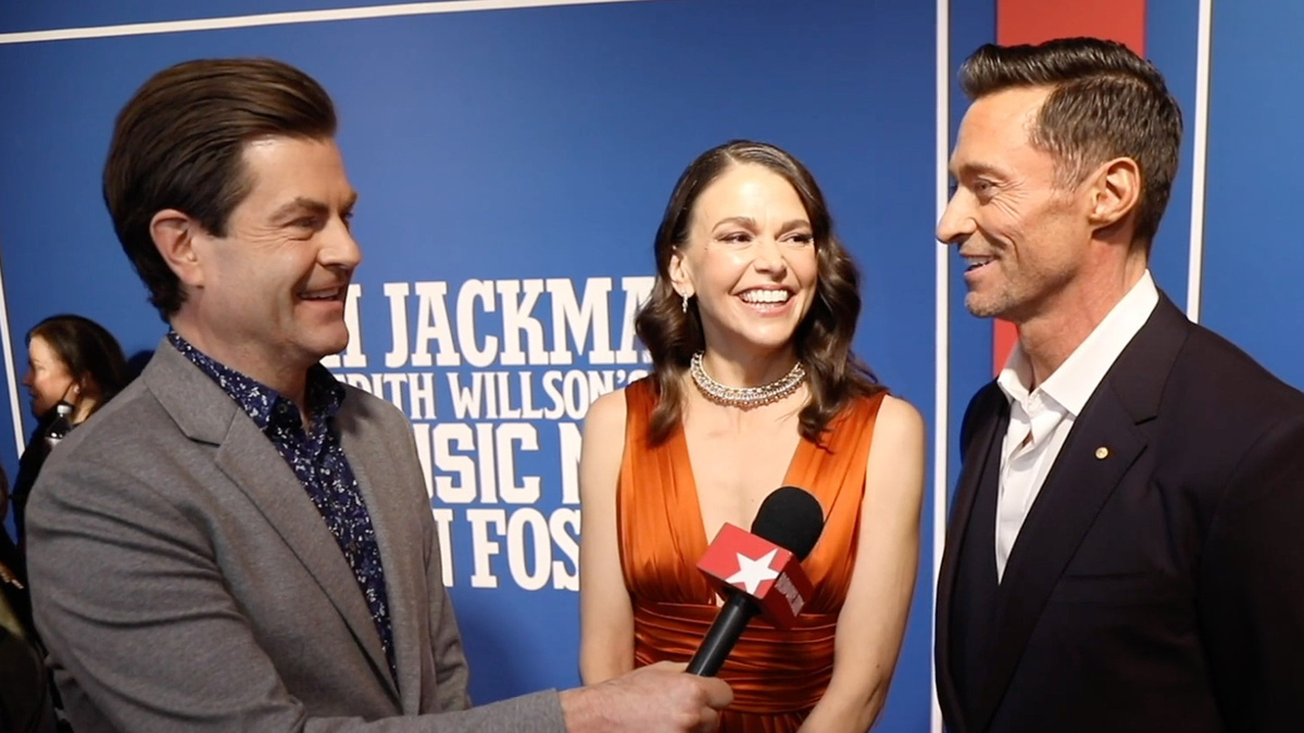 WI - Paul Wontorek - Sutton Foster - Hugh Jackman - 2/22 - The Broadway Show